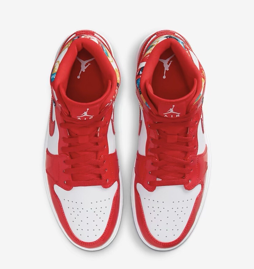 aj 1 red white